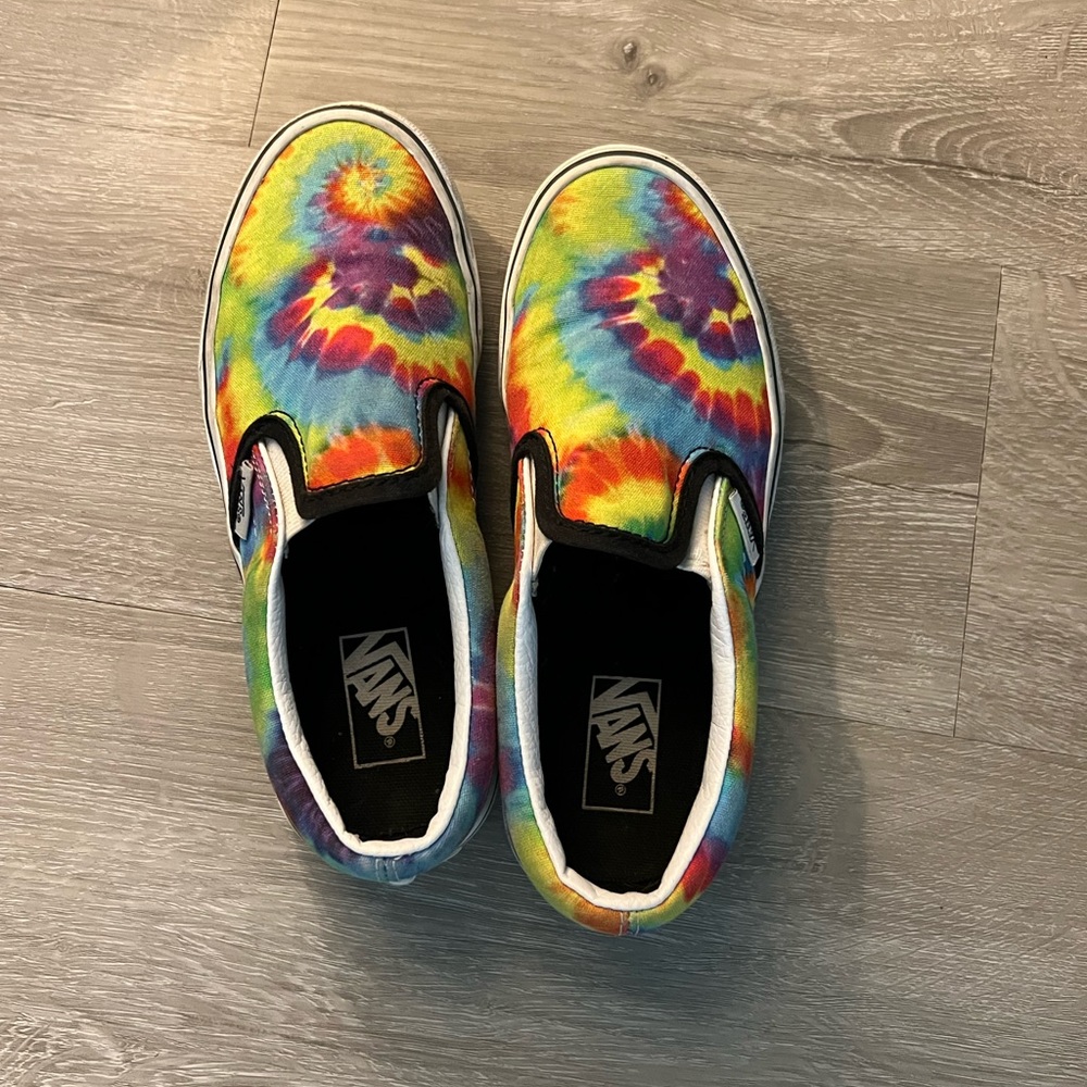 Tie Dye Kids Size 2 Vans